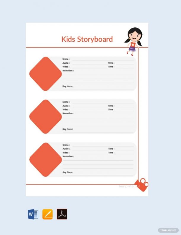 Best Storyboard Templates Collection Begindot