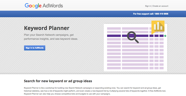 google-keyword-planner