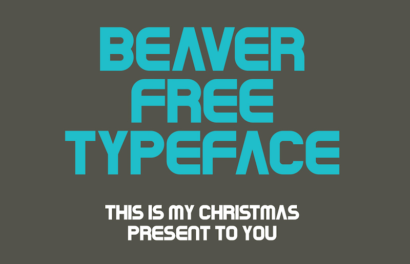 Beaver Typeface Font