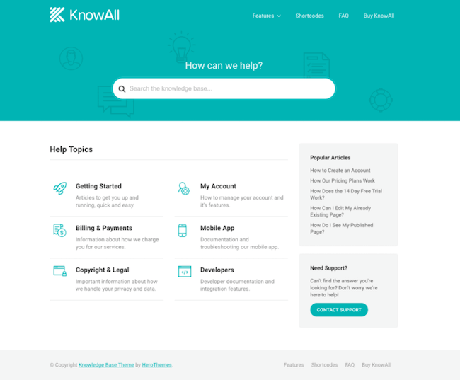 knowall wordpress theme