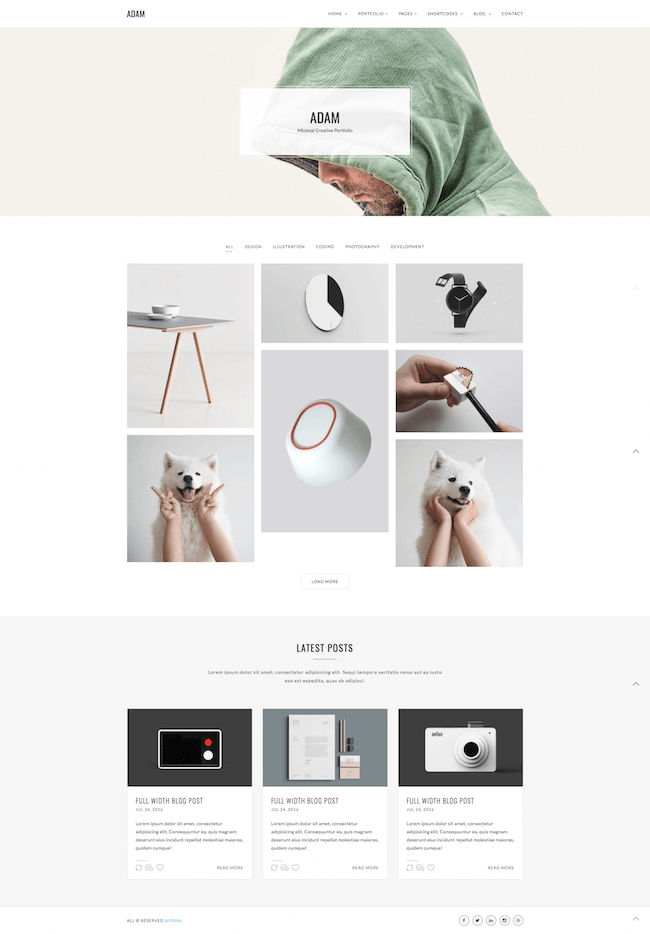 15 Best Creative Portfolio  Templates