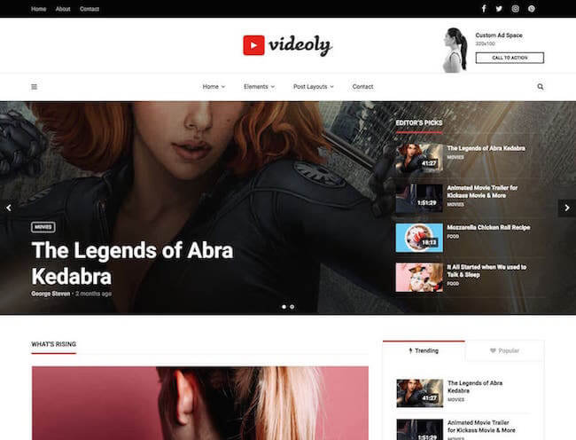 Videoly-Video-WordPress-Theme