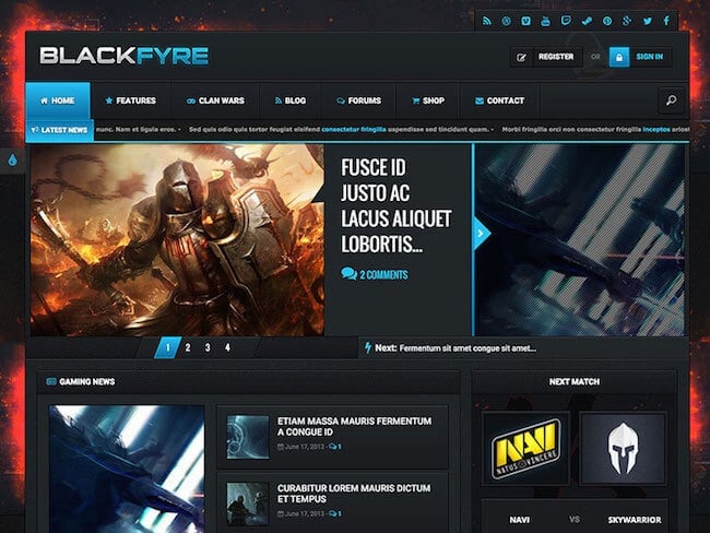 blackfyre-community-theme