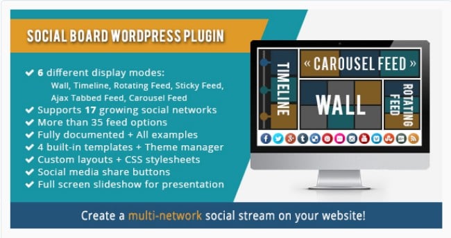 wp social boards