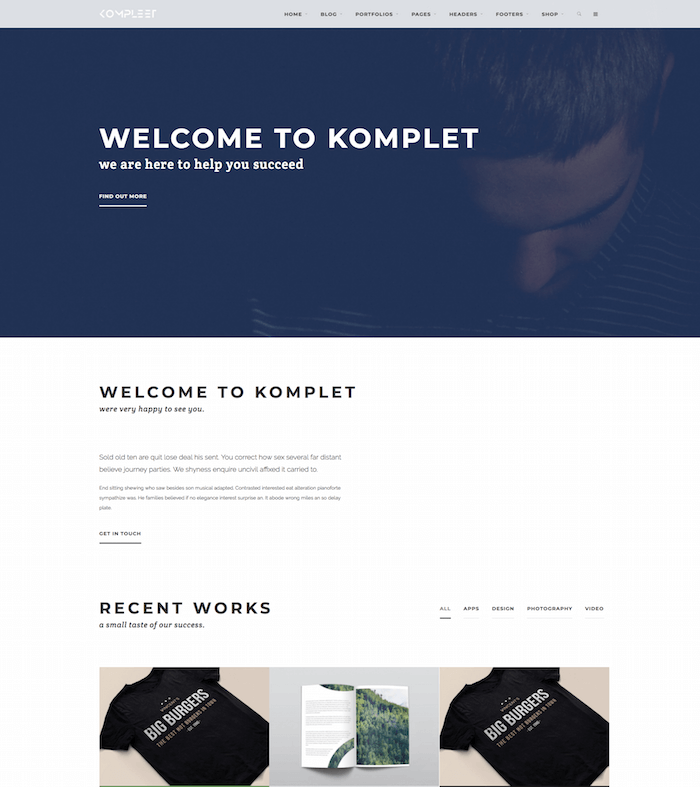 Kompleet Drupal Theme