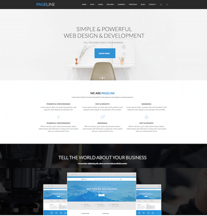 PageLine Drupal Theme