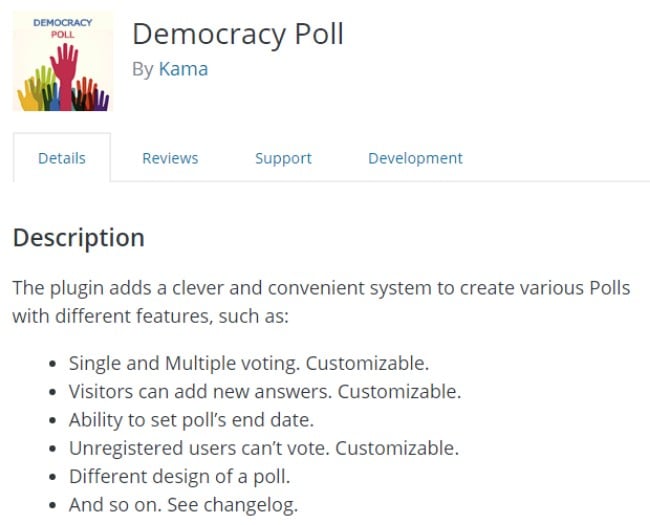 Democracy Poll