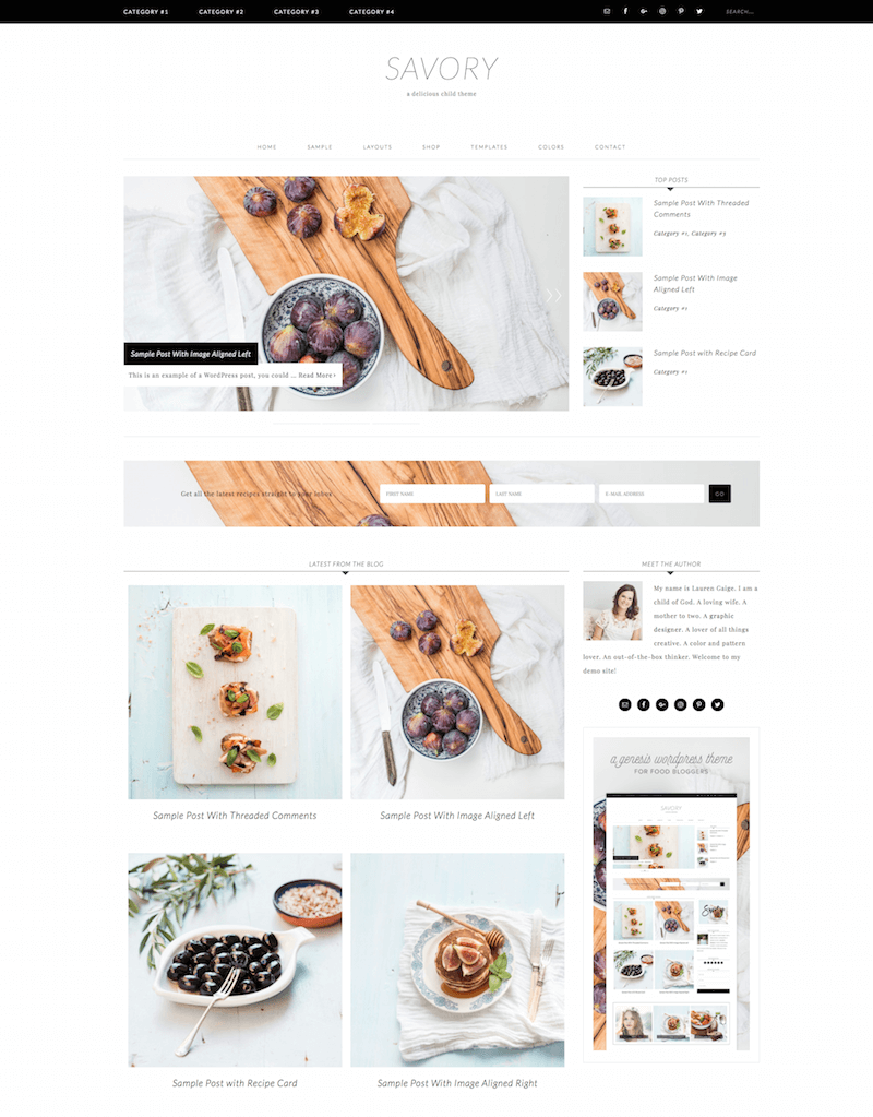 Savory Theme