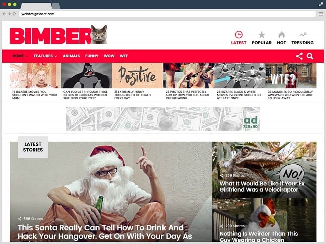 Bimber-Viral-Wordpress-Theme