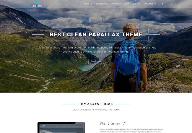 Himalayas, Free Responsive Plugin