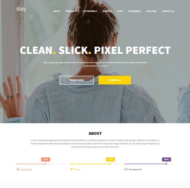 Illdy Free WordPress Theme