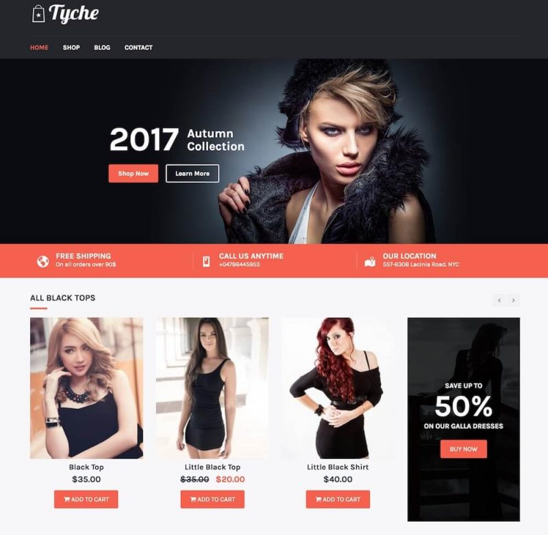 tyche-free-woocommerce-wp-theme