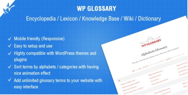 wp glossary