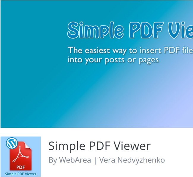 Simple PDF Viewer