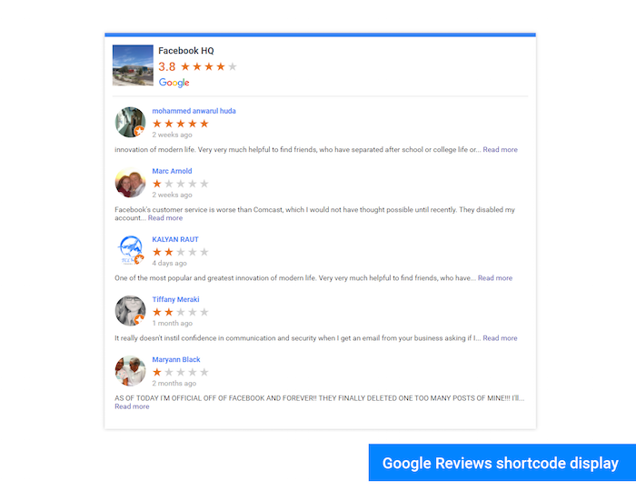 Google Places Reviews Pro