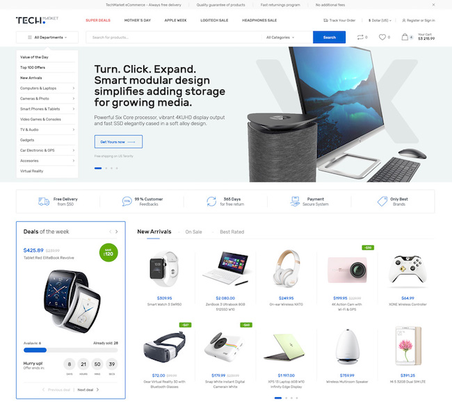 Techmarket Affiliate Theme