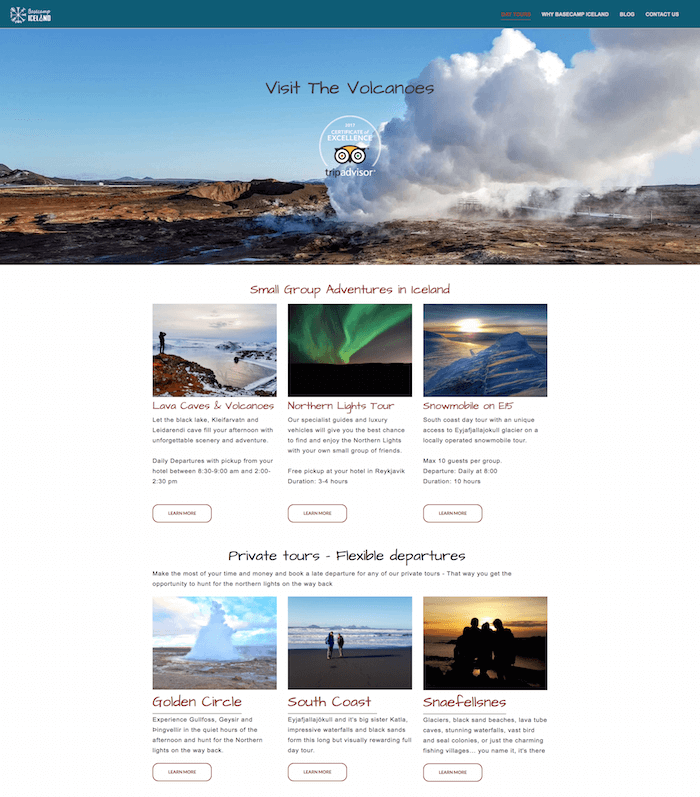 Weebly Site examples