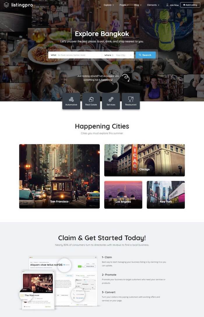 ListingPro Directory WordPress Theme