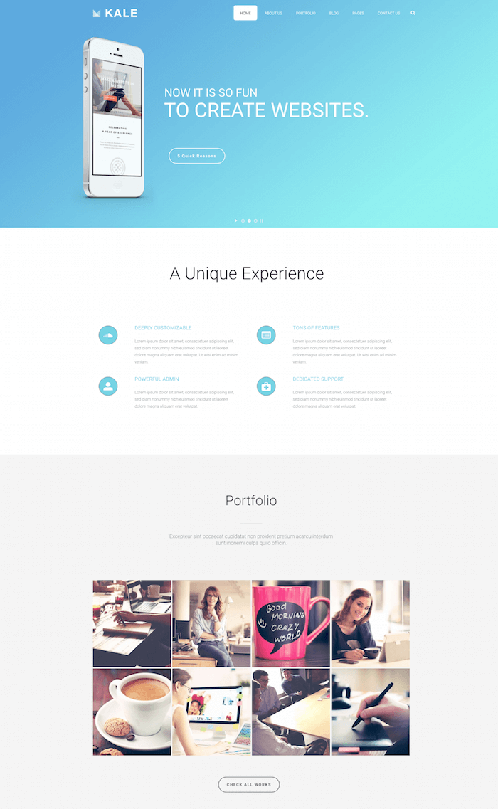 Professional Landing Page