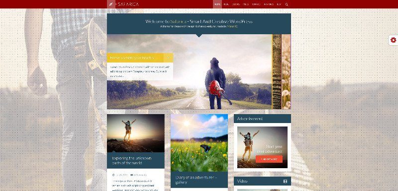 Safarica Theme