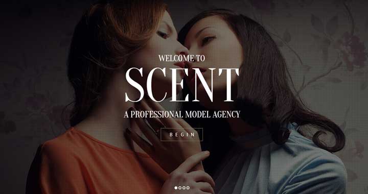 Scent Fashion Model Theme