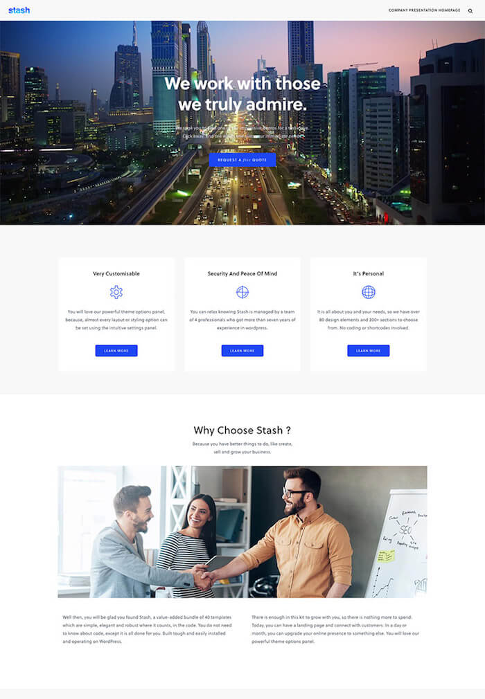 Stash WordPress Theme