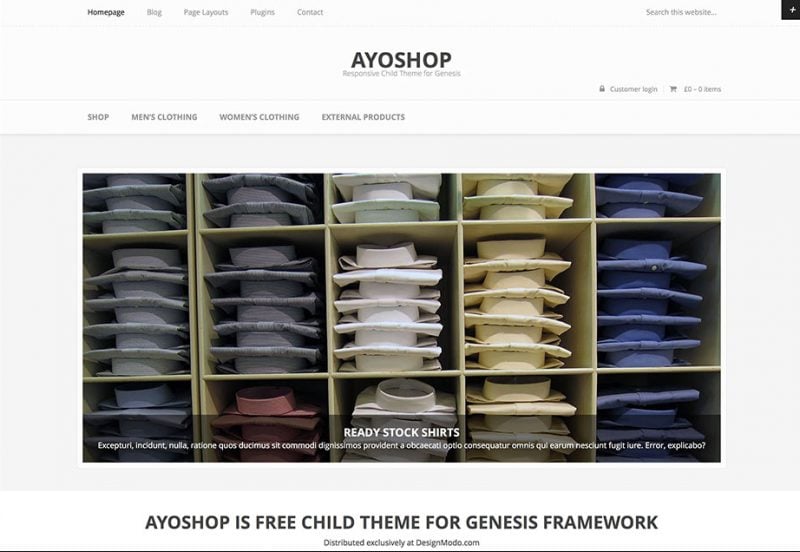 Ayoshop WooCommerce Theme