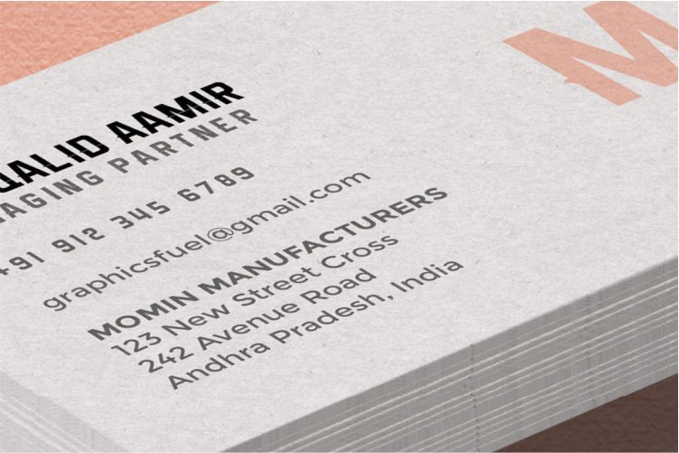 Business Card Mockup by Graphicsfuel