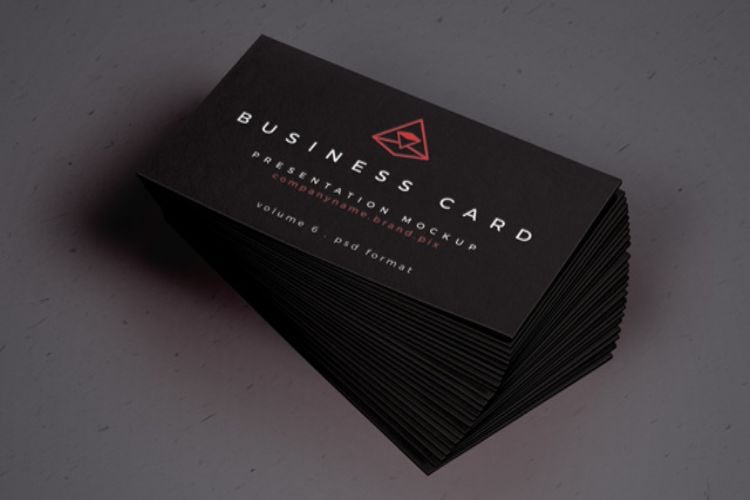 Download 100 Best Free Psd Business Card Mockups 2021