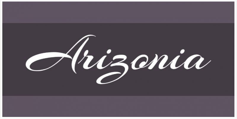 Arizonia Font