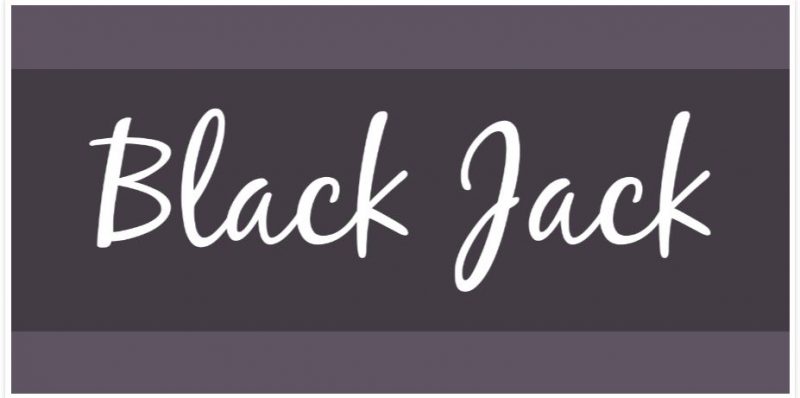 Black Jack Font