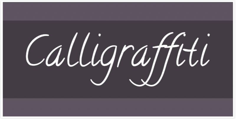 Calligraffiti Font