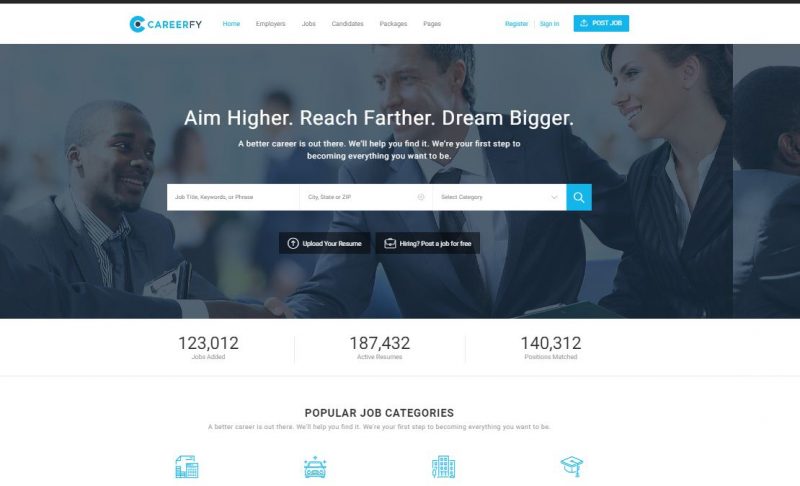 Careerfy Theme