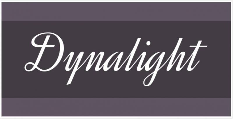 Dynalight Font