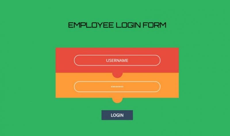 Employee Login Form