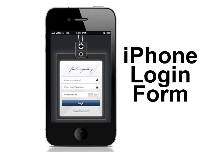 Формы входа на телефоне. Iphone вход. Login Screen.