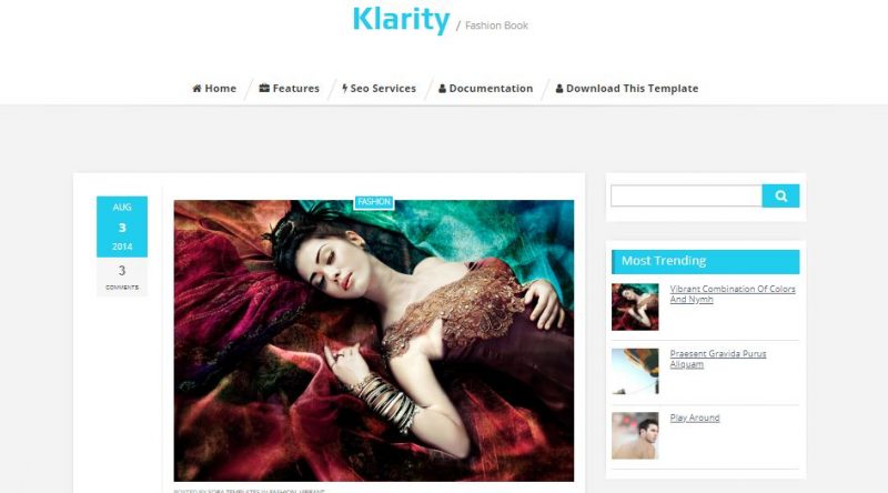 Klarity Personal Blog