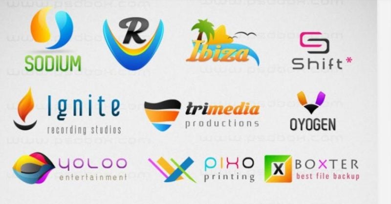 download 27 free photoshop psd logos collection