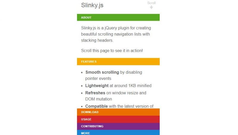 Slinky.Js