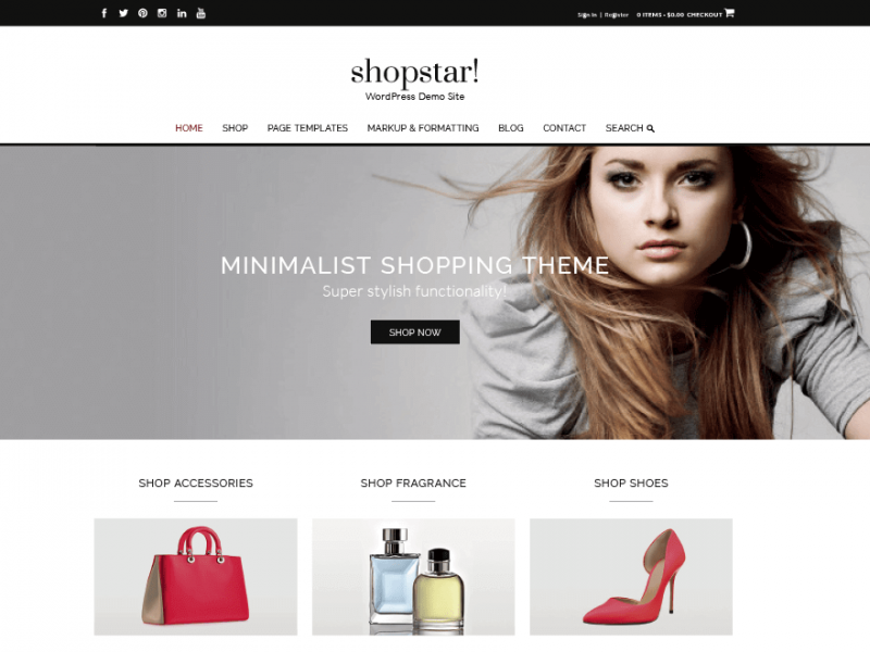 Shopstar WooCommerce Theme