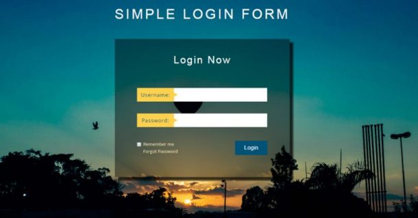 60 Free CSS3 HTML5 Login Form Templates 2024 | Begindot