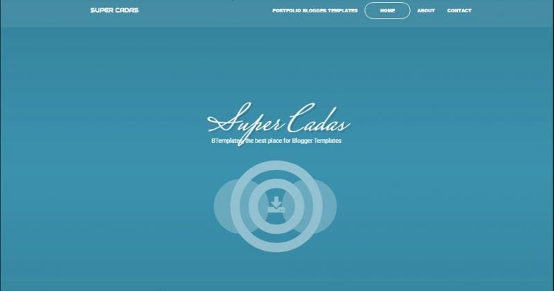 Super Cadas Blogger Template