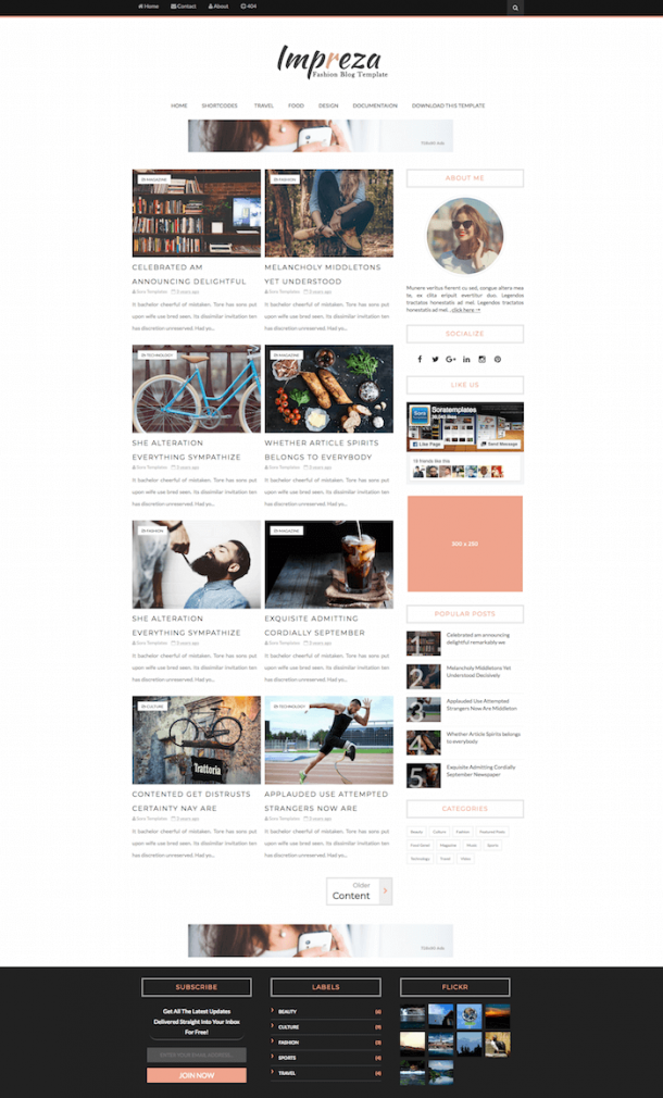 100 Best Free Responsive Blogspot Templates 2024 | Begindot