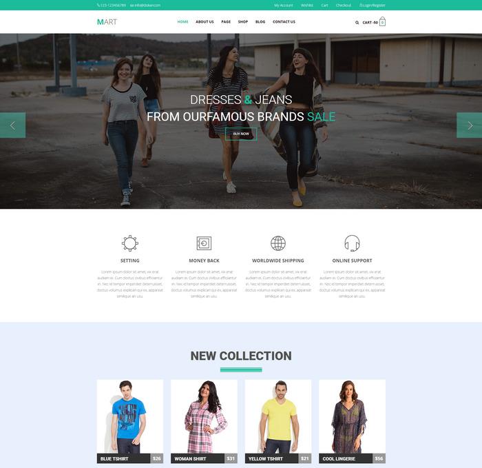 Mart eCommerce Template