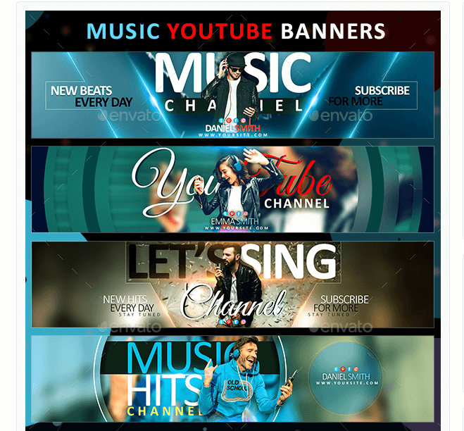 0 Best Youtube Banner Templates