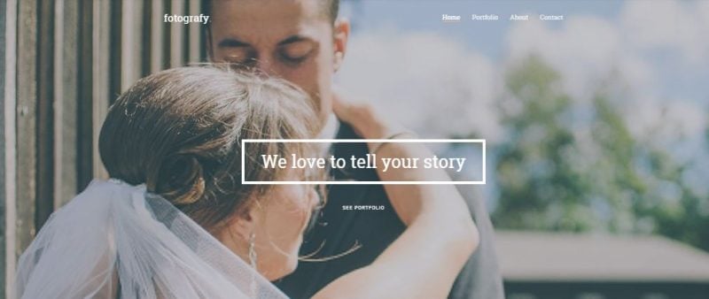 Fotography HTML Template