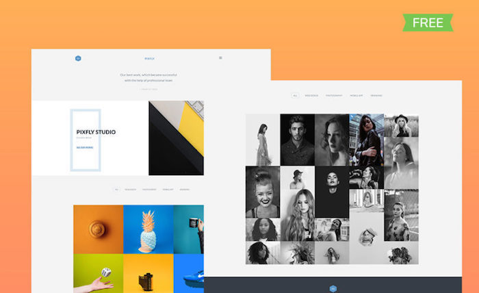 pixfly-free-portfolio-template
