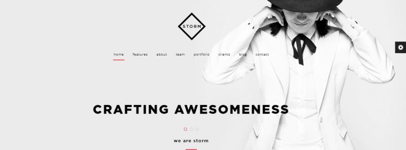 Storm HTML Template