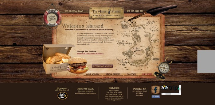 Food Wix Site Example