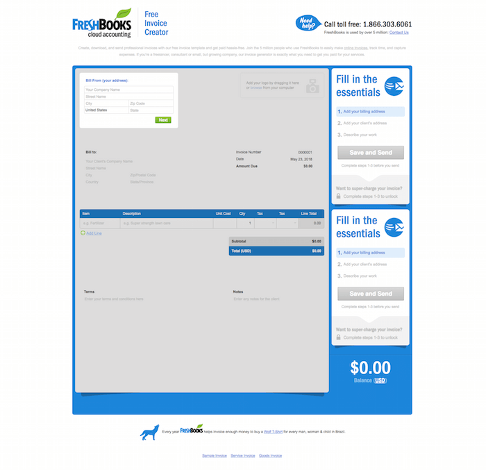 FreshBooks Invoice Tool